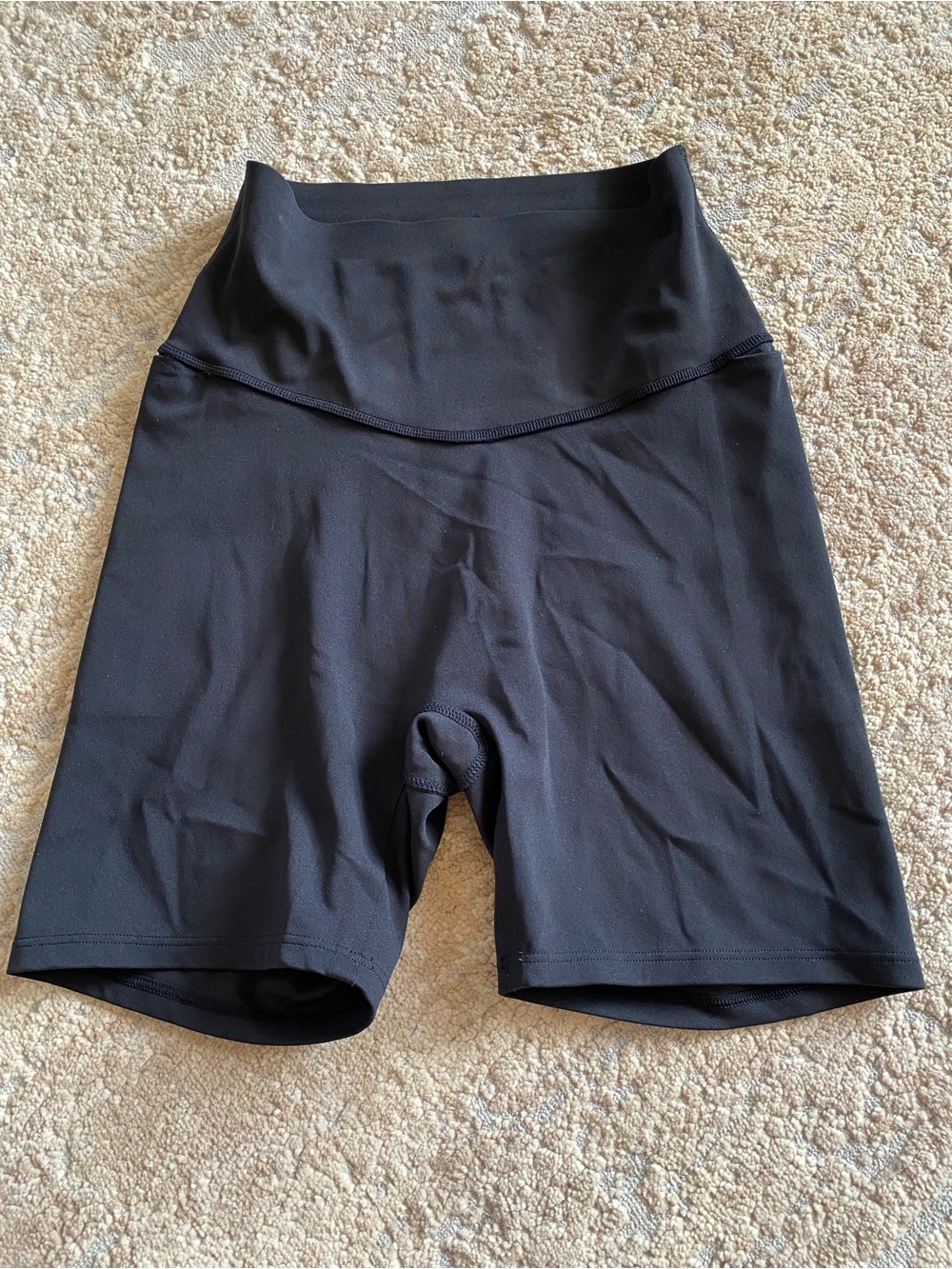 VSX Victoria’s Secret High-Waist Black Biker Shorts Compression Workout Gym: S